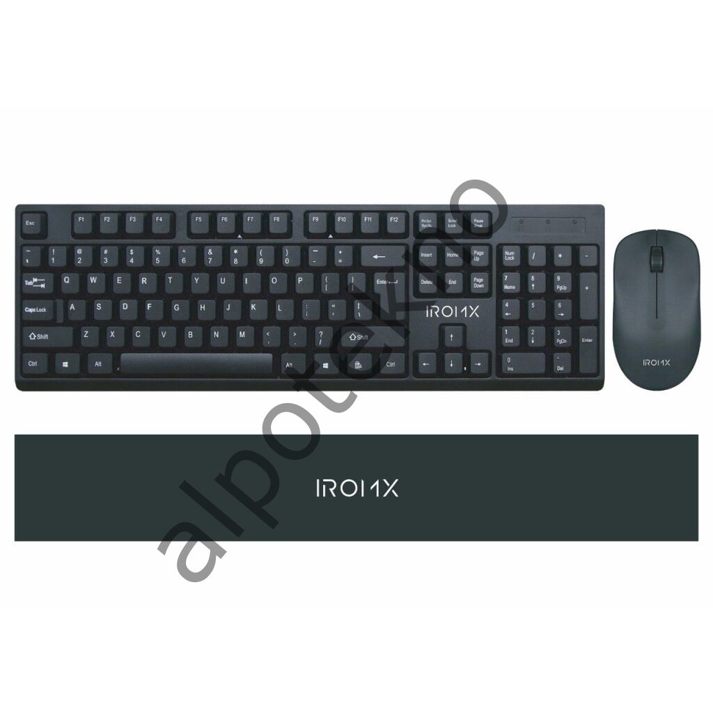 IROMX SW20C TR KABLOSUZ STANDART SİYAH Q KLAVYE+MOUSE