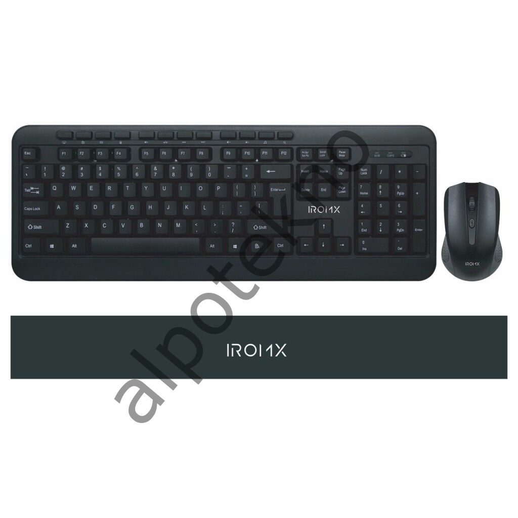 IROMX SWM30C TR KABLOSUZ MULTİMEDYA SİYAH Q KLAVYE+MOUSE