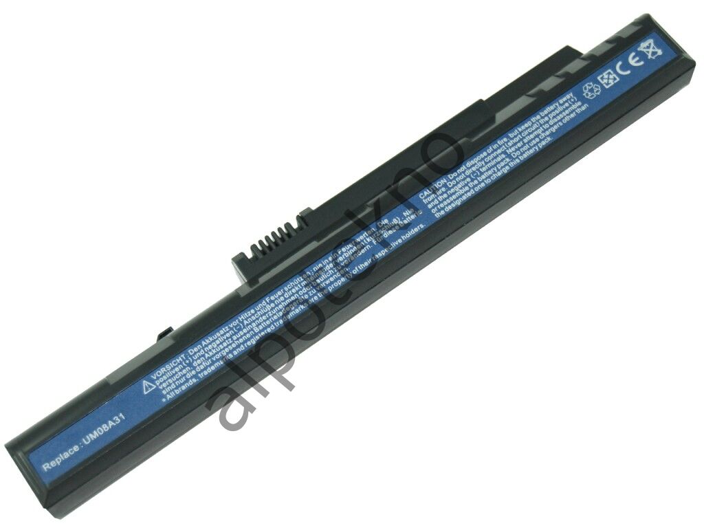 RETRO Acer Aspire One A110, A150, ZG5 Notebook Bataryası - Siyah - 3 Cell