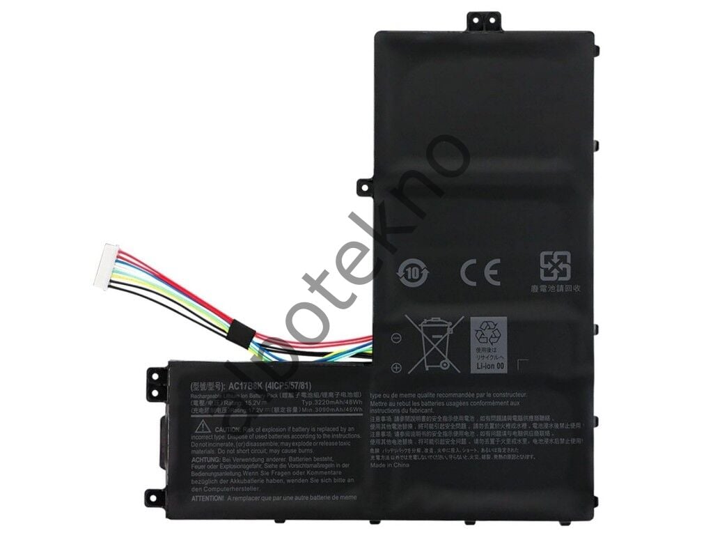 RETRO Acer Aspire SF315-52, AC17B8K Notebook Bataryası