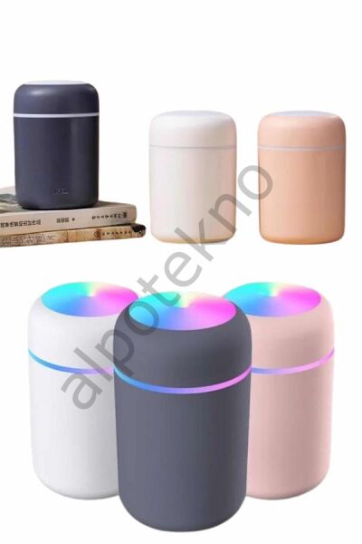 Rgb Işıklı Ulrasonik Ledli Hava Nemlendirici Buhar Makinesi Buhardanlık