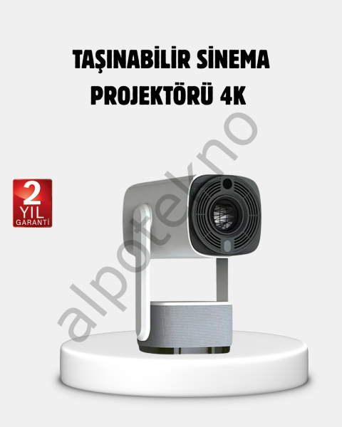 HD 720p Projeksiyon Cihazı – Geniş Ekran, 10.000 Saat Ampul Ömrü, Ev Sineması Deneyimi