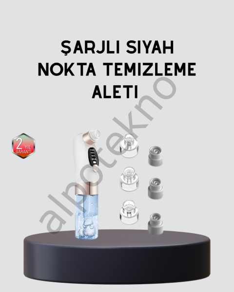 3 Kademeli Vakumlu Gözenek Temizleme Cihazı – Cilt Yenileyici Masaj ve Derin Temizlik