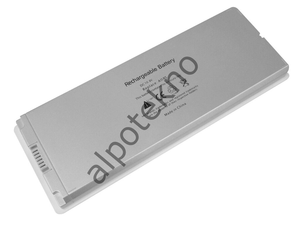 RETRO Apple A1185 MacBook 13-inch A1181 Notebook Bataryası - Beyaz