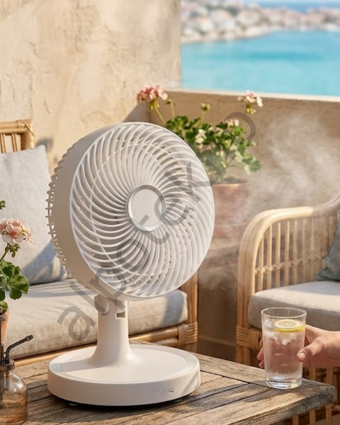 2200 RPM Mini Masaüstü Vantilatör Sessiz ve Güçlü Hava Akışlı Fan