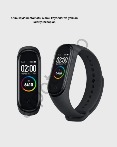 M6 Akıllı Bileklik ve Bluetooth Spor Kulaklık 2’li Set