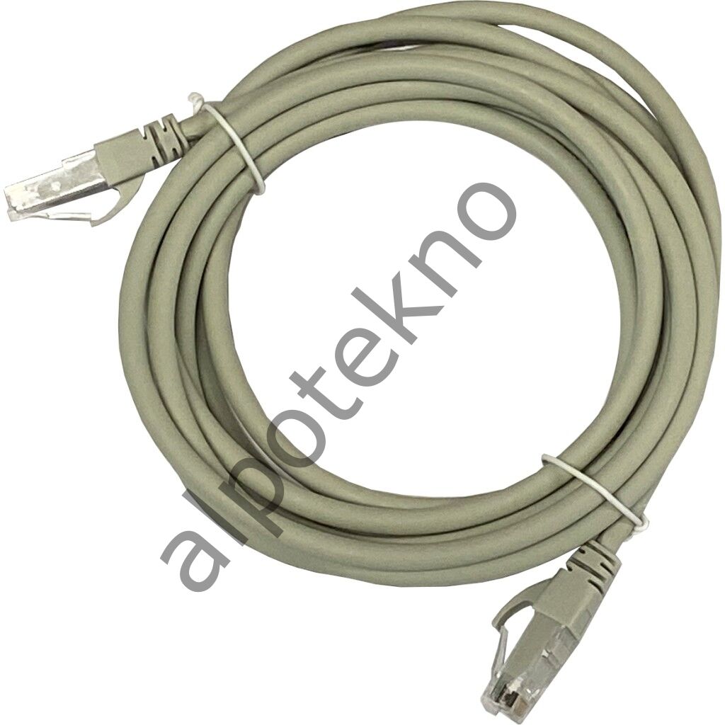 AGER AC-602-030 3 MT UTP CAT6 PATCH KABLO GRI Cu, LSZH AWG 26/7