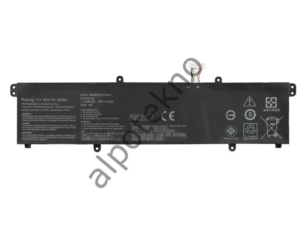 RETRO Asus B31N1911 Notebook Bataryası