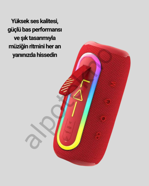 Uzun Pil Ömürlü Bluetooth 5.1 Hoparlör Yeni Nesil