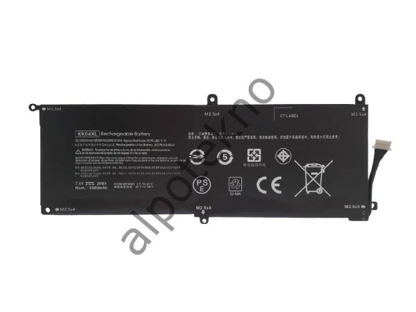 RETRO Hp Pro x2 612 G1, KK04XL Notebook Bataryası - Ver.2 (Tablet)