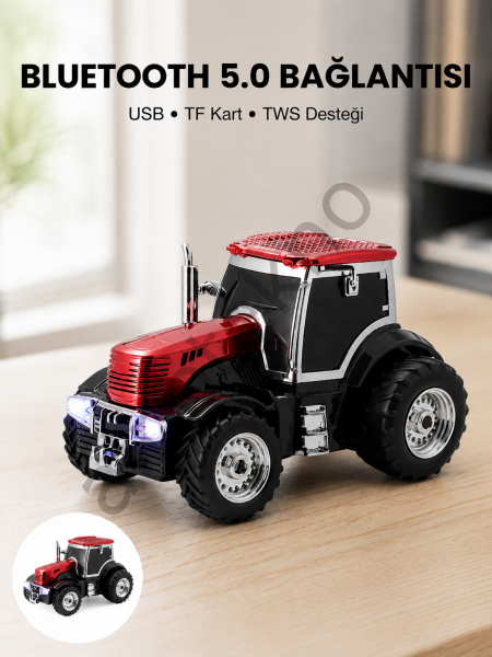 LED Işıklı Kablosuz Bluetooth Hoparlör Güçlü Ses Çıkışı