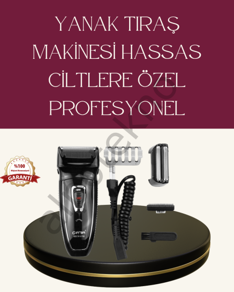 Erkekler İçin Folyo Başlıklı Tıraş Makinesi
