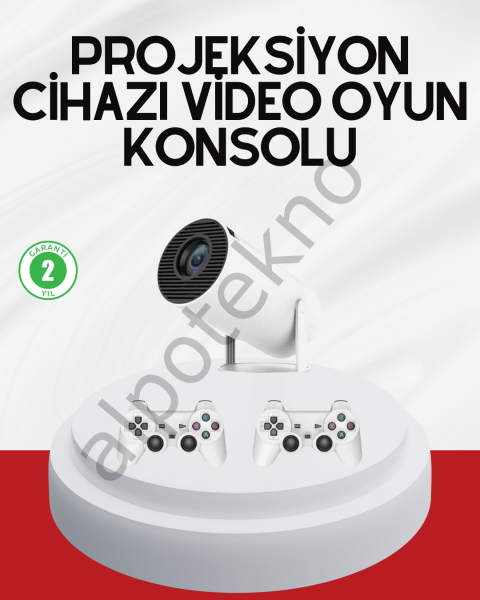 3D Oyun Destekli Kablosuz Ev Sinema Projeksiyon Cihazı