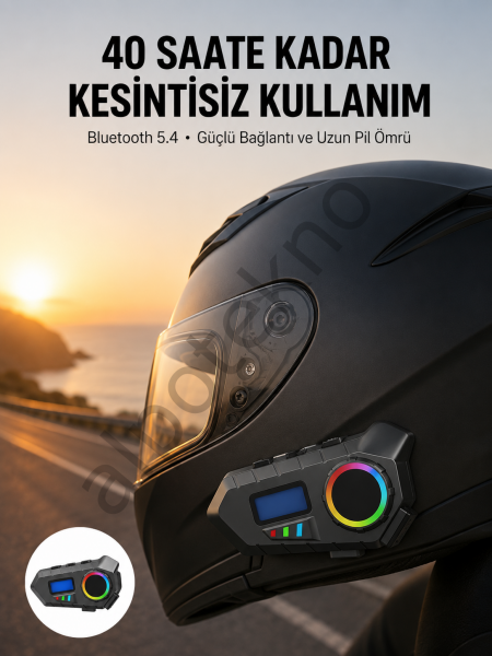 Bluetooth 5.4 Kablosuz Hoparlör IP65 Su Geçirmez ve 40 Saat Uzun Pil Ömürlü