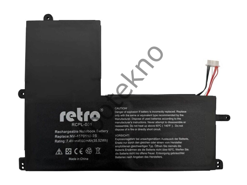 RETRO NV-4570110-2S Notebook Bataryası
