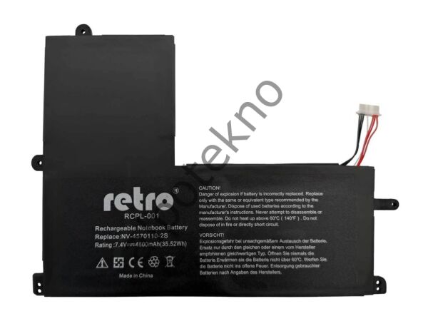 RETRO NV-4570110-2S Notebook Bataryası