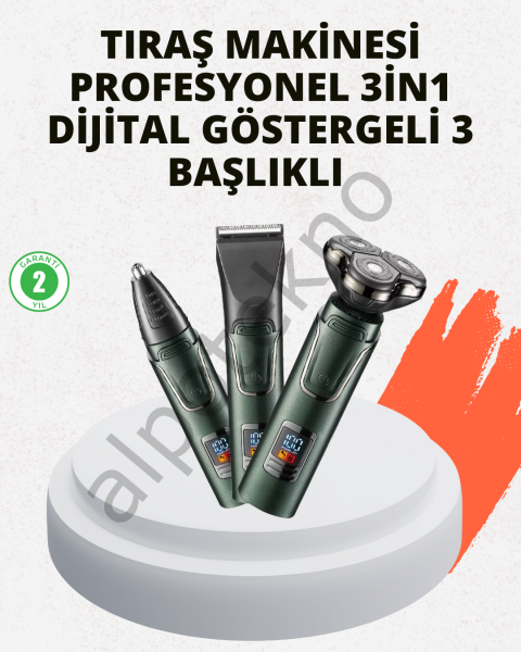 Hareket Halinde Kullanıma Uygun Tıraş Makinesi