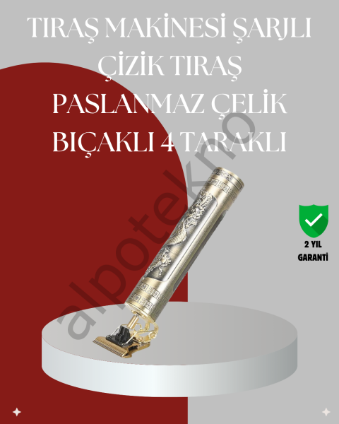 Taşınabilir Alüminyum Gövdeli Tıraş Makinesi