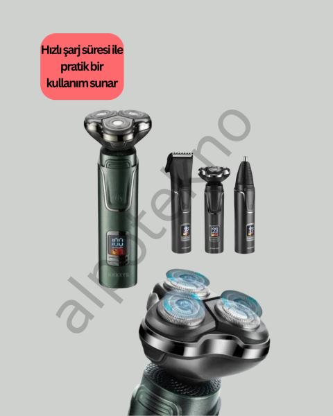 Kuru Kullanıma Uygun Erkek Tıraş Makinesi