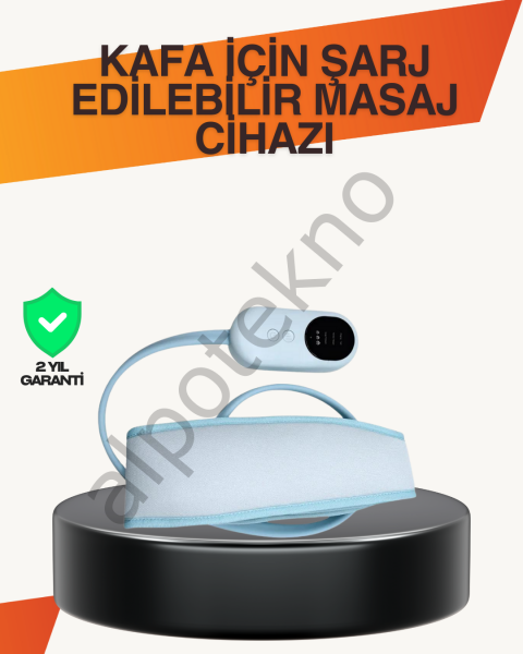 Evde Spa Etkisi Sunan Isıtmalı Baş Masaj Cihazı