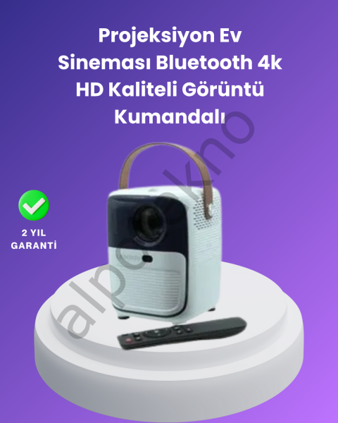 Çoklu Giriş Destekli Projektör – HDMI, USB ve Kulaklık Bağlantı Seçenekleriyle Geniş Uyumluluk