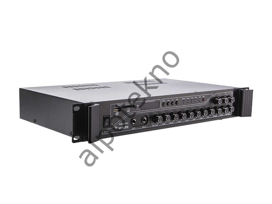 Westa WM-2080U 3 Bölgeli 100-200W Mixer Amfi