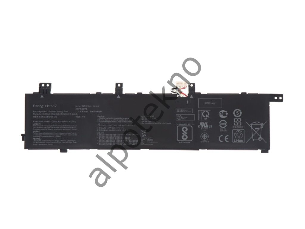 RETRO Asus X432F, C31N1843 Notebook Bataryası