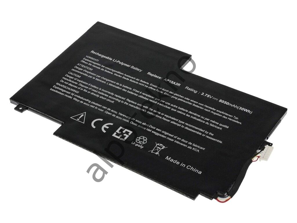 RETRO Acer Aspire SW3-013, AP15A3R Notebook Bataryası