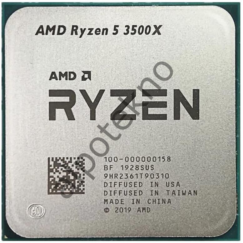 AMD RYZEN 5 3500X 3.60GHZ 35MB AM4 TRAY İŞLEMCİ VGA YOK