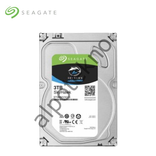 Seagate SkyHawk ST3000VX010 3 TB 3.5'' 5900 RPM 64 MB SATA 3 GÜVENLİK DİSKİ