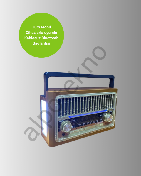 Kablosuz Bluetooth Hoparlör ve FM Radyo