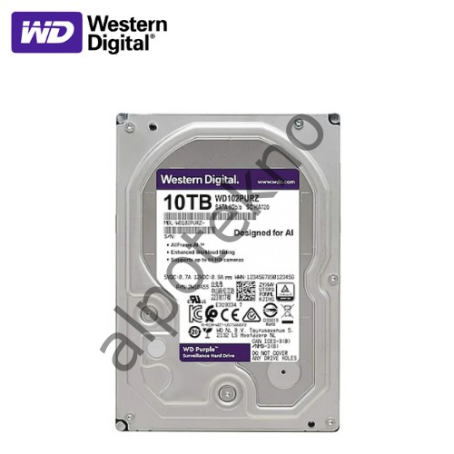 Western Digital Purple WD102PURZ 3.5'' 10 TB 7200 RPM SATA 3 HDD