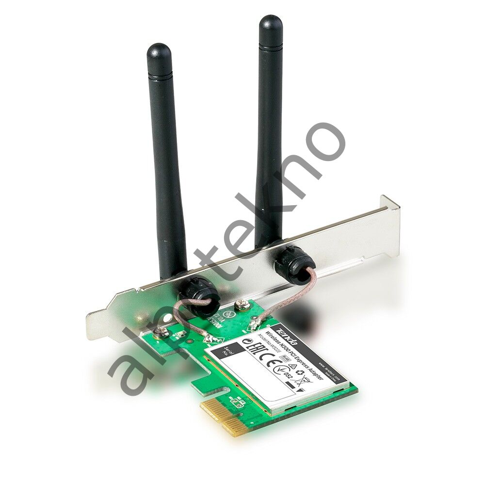 Tenda W322E WiFi-N 300Mbps PCI-E Wifi Adaptör