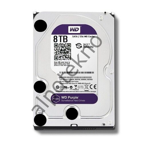 Western Digital Purple WD82PURZ 3.5 8 TB 7200 RPM HDD