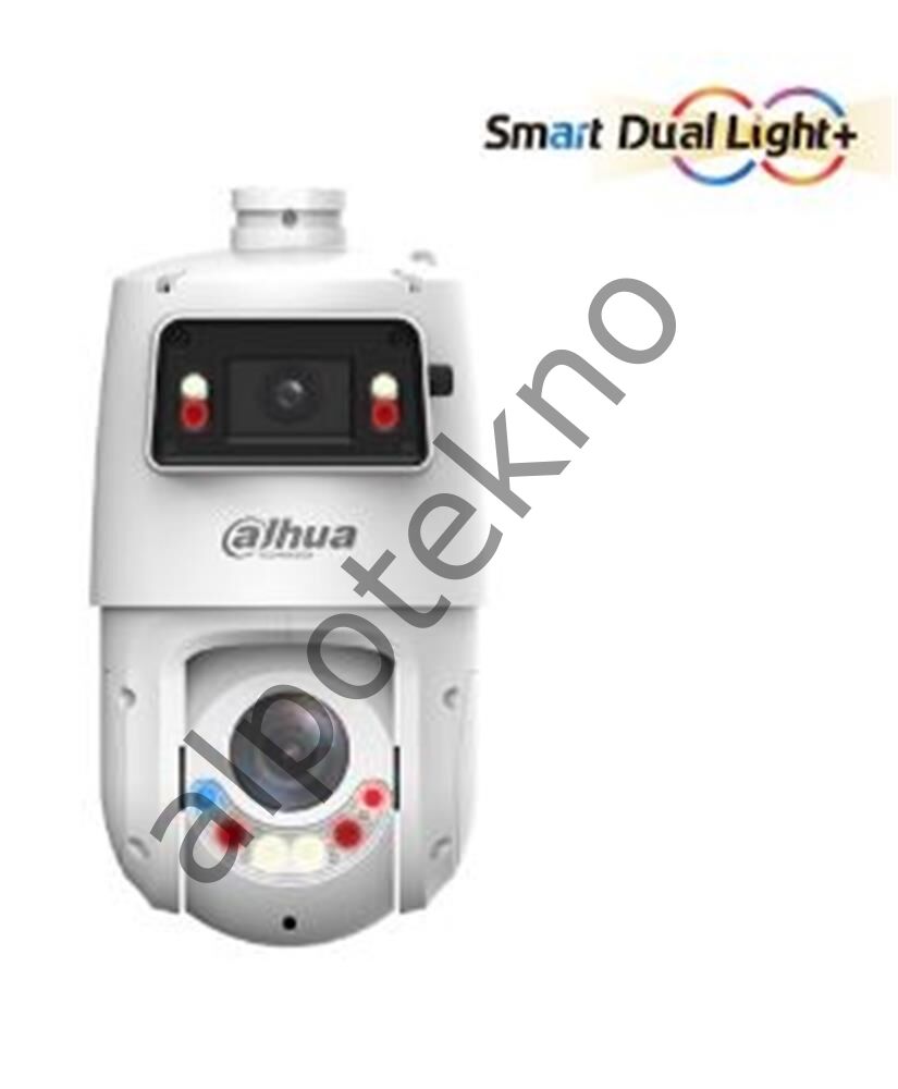 Dahua SDT4E425-4F-GB-A-PV1 2x4MP 2.8+5-125MM 25X 100M IR POE Tioc Ptz Kamera