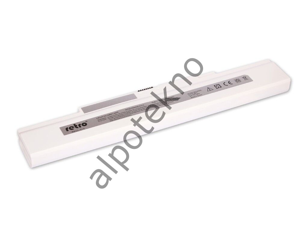 RETRO Casper Nirvana MT50 Notebook Bataryası - Beyaz - 6 Cell - 65Wh