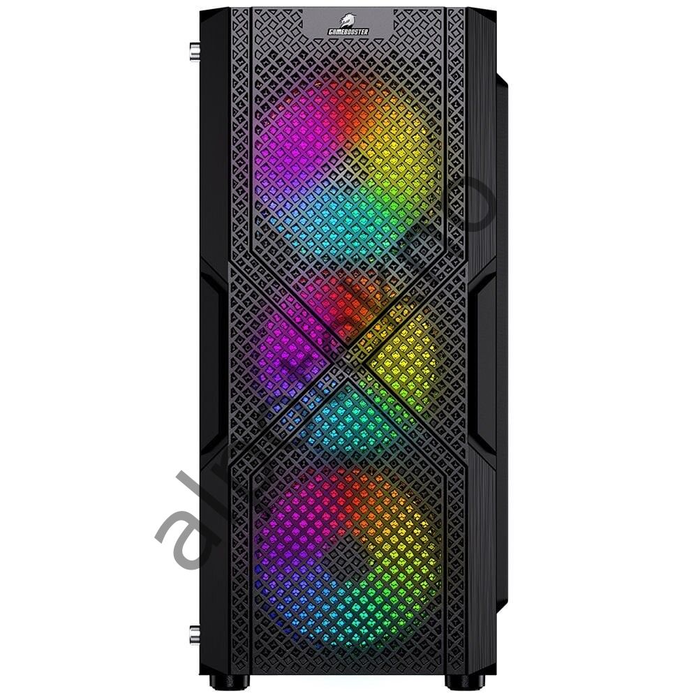 GameBooster GB-PW908B USB 3.0, ATX Mesh, Fixed RGB Fan Siyah Kasa (PSU Yok)