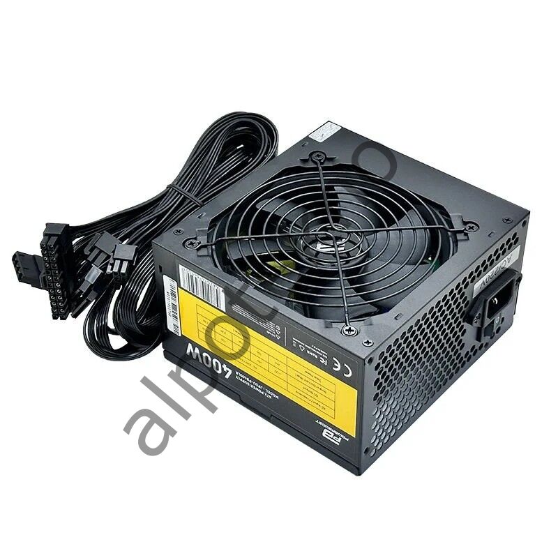 PowerBoost PB400LR 400W 1*PCI-E 6 Pin 12cm Siyah Fanlı ATX Power Supply