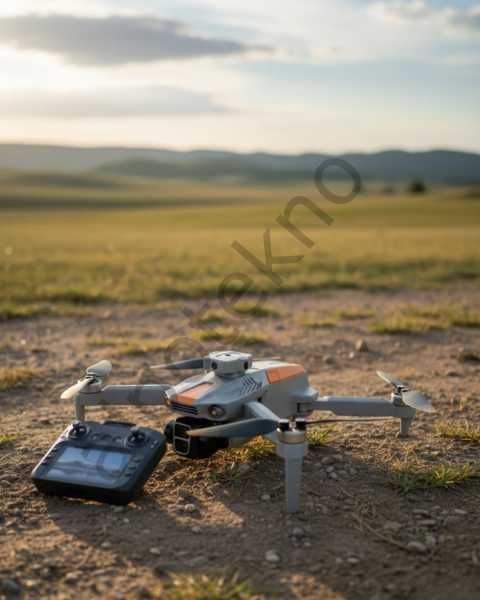 GPS Özellikli Drone 1080P Kamera 360 Derece Dönebilen Uzun Uçuş Süreli