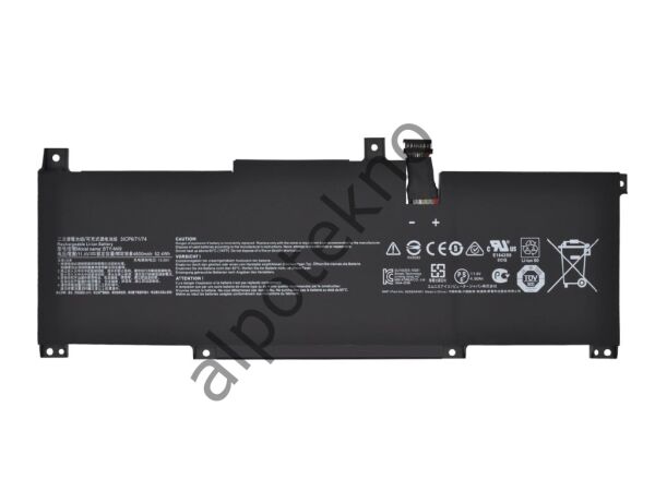RETRO MSI BTY-M49 Notebook Bataryası - Ver.1 - Siyah Soket