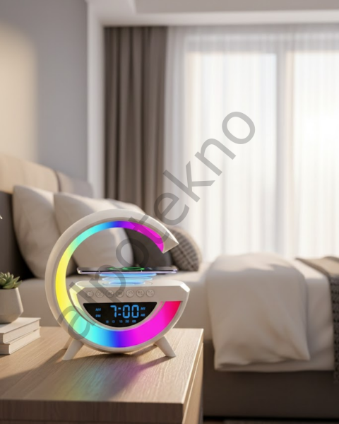 Kablosuz Bluetooth Hoparlör RGB Aydınlatmalı Çoklu Medya Destekli