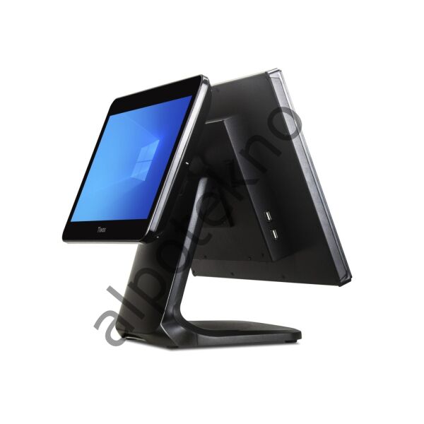 TIWOX TP-7610D I7 10.GEN 8GB/128GB SSD 18.5'' +13.3'' 2.EKRAN ENDÜSTRİYEL POS PC