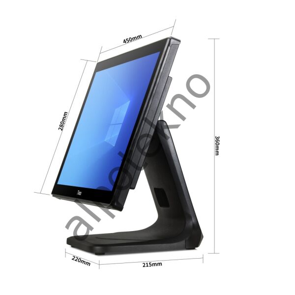 TIWOX TP-7610 I7 10.GEN 8GB/128GB SSD 18.5'' ENDÜSTRİYEL POS PC