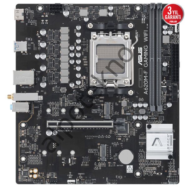 ASUS PRIME A620M-F GAMING WIFI 2xDDR5 HDMI 1xM2 AM5 ANAKART