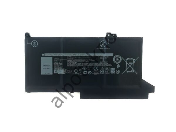 RETRO Dell Latitude 5300, 7300, 0G74G Notebook Bataryası - Ver.1 - 3 Cell