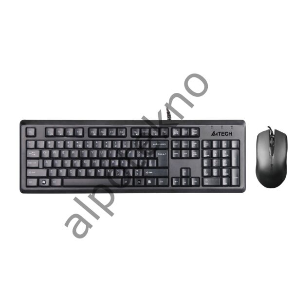 A4 TECH KR-9276 USB MULTİMEDYA SİYAH Q KLAVYE MOUSE