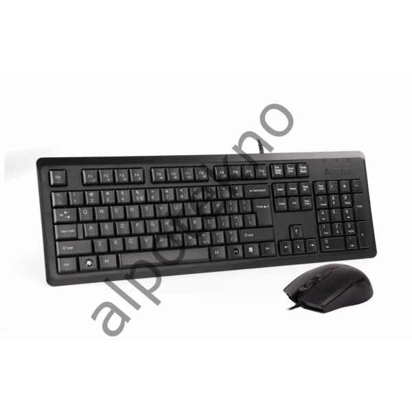 A4 TECH KR-9276 USB MULTİMEDYA SİYAH Q KLAVYE MOUSE