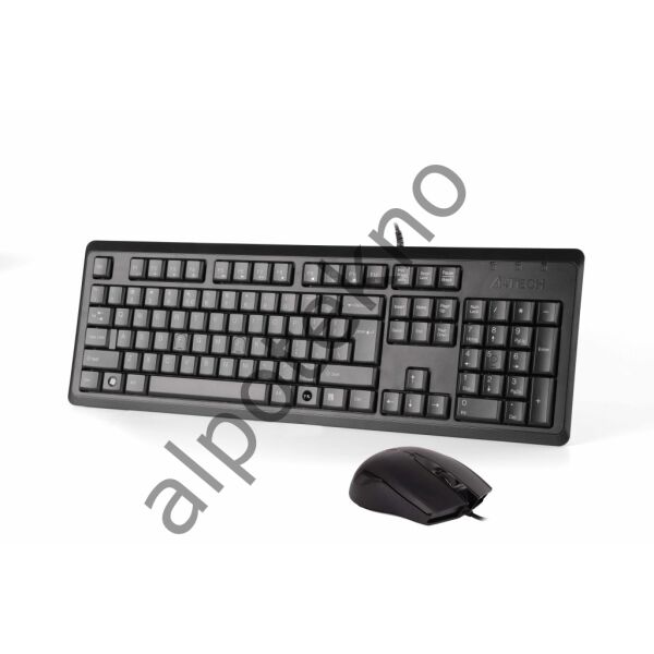 A4 TECH KR-9276 USB MULTİMEDYA SİYAH Q KLAVYE MOUSE
