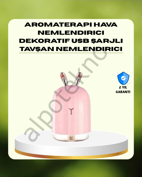 200 ml Ultrasonik Aroma Difüzör ve Hava Nemlendirici Gece Lambalı