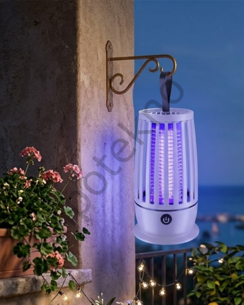 UV Işıklı Elektrikli Böcek Öldürücü Lamba Gece Lambalı Sessiz ve Güvenli Kullanım